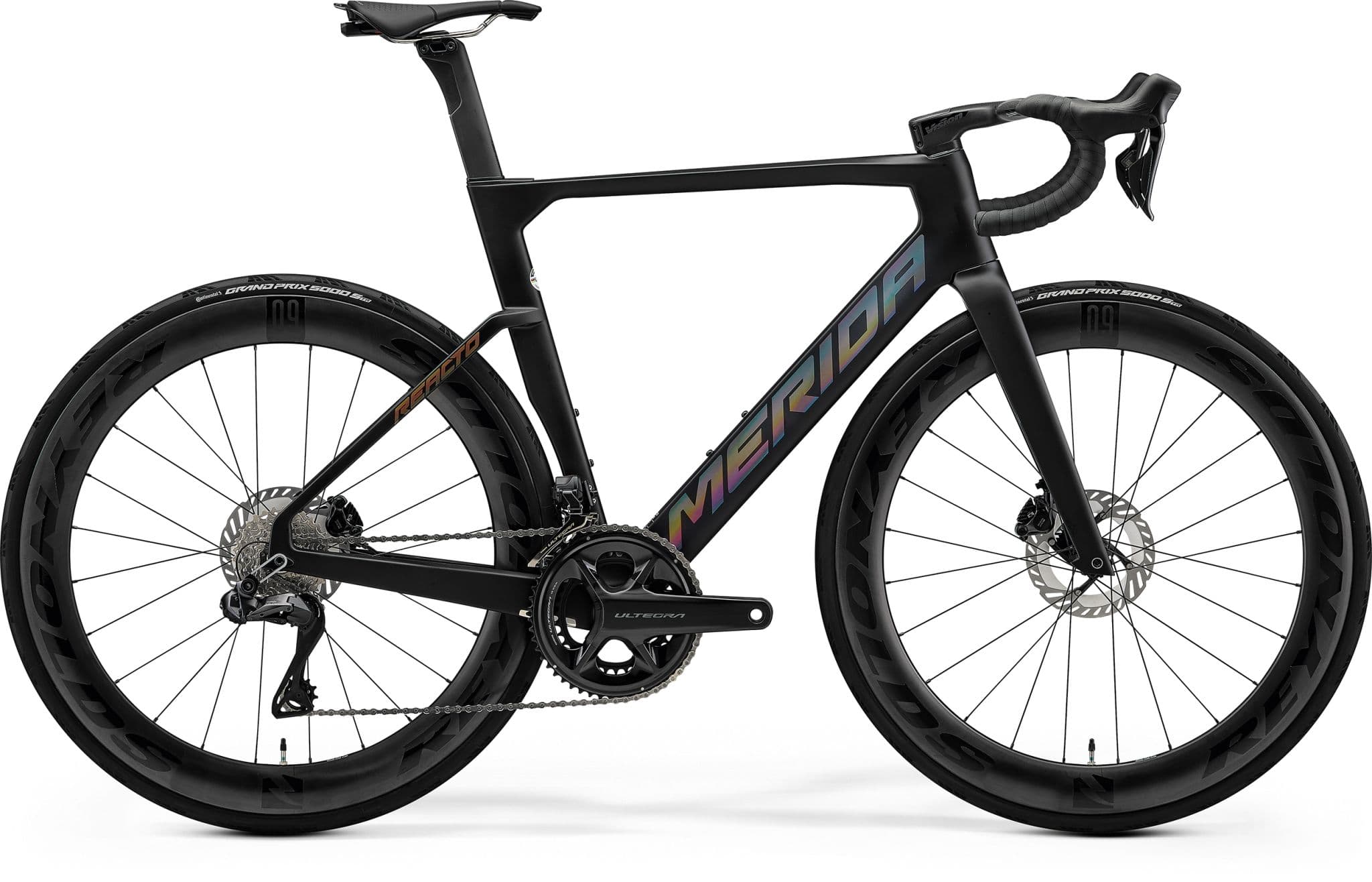 Merida Reacto 8000 SILK BLACK (GLOSSY METALLIC BLACK)