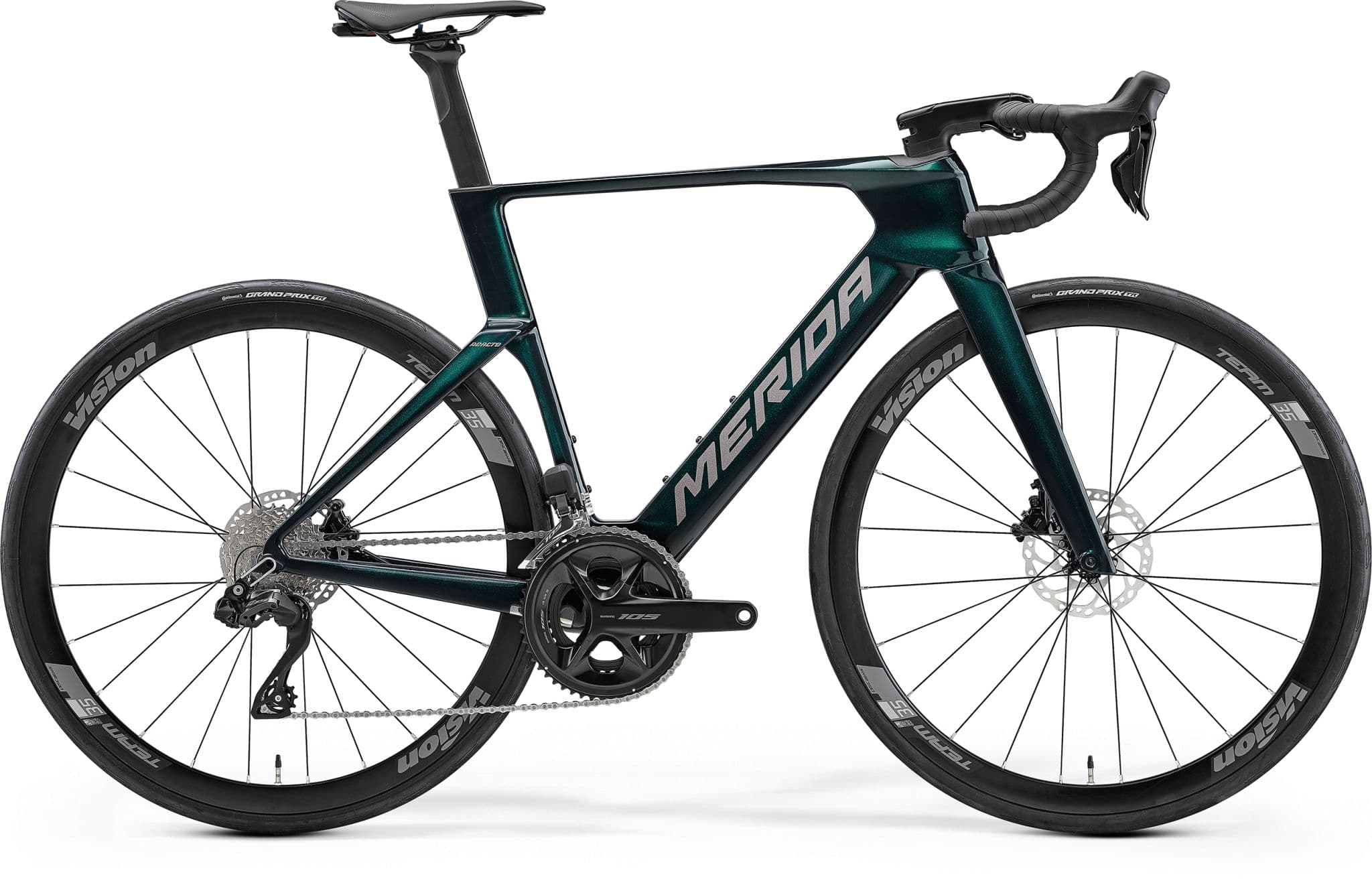 Merida REACTO 5000 HALO GREEN (SLATE GREY)