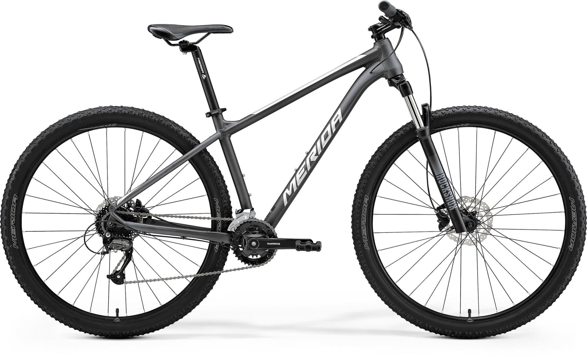 Merida Big Nine 60 Matt Dark Silver / Silver