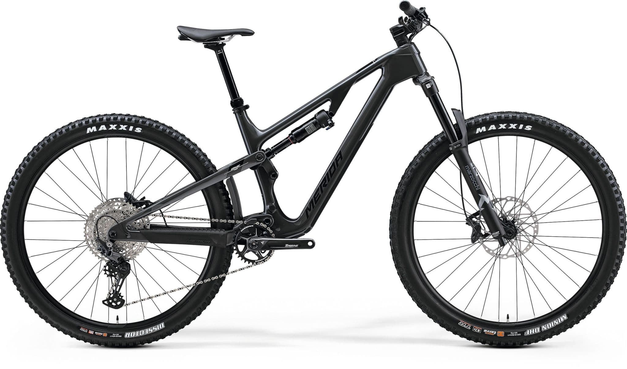 Merida One-Forty 6000 Glossy Dark Silver / Black