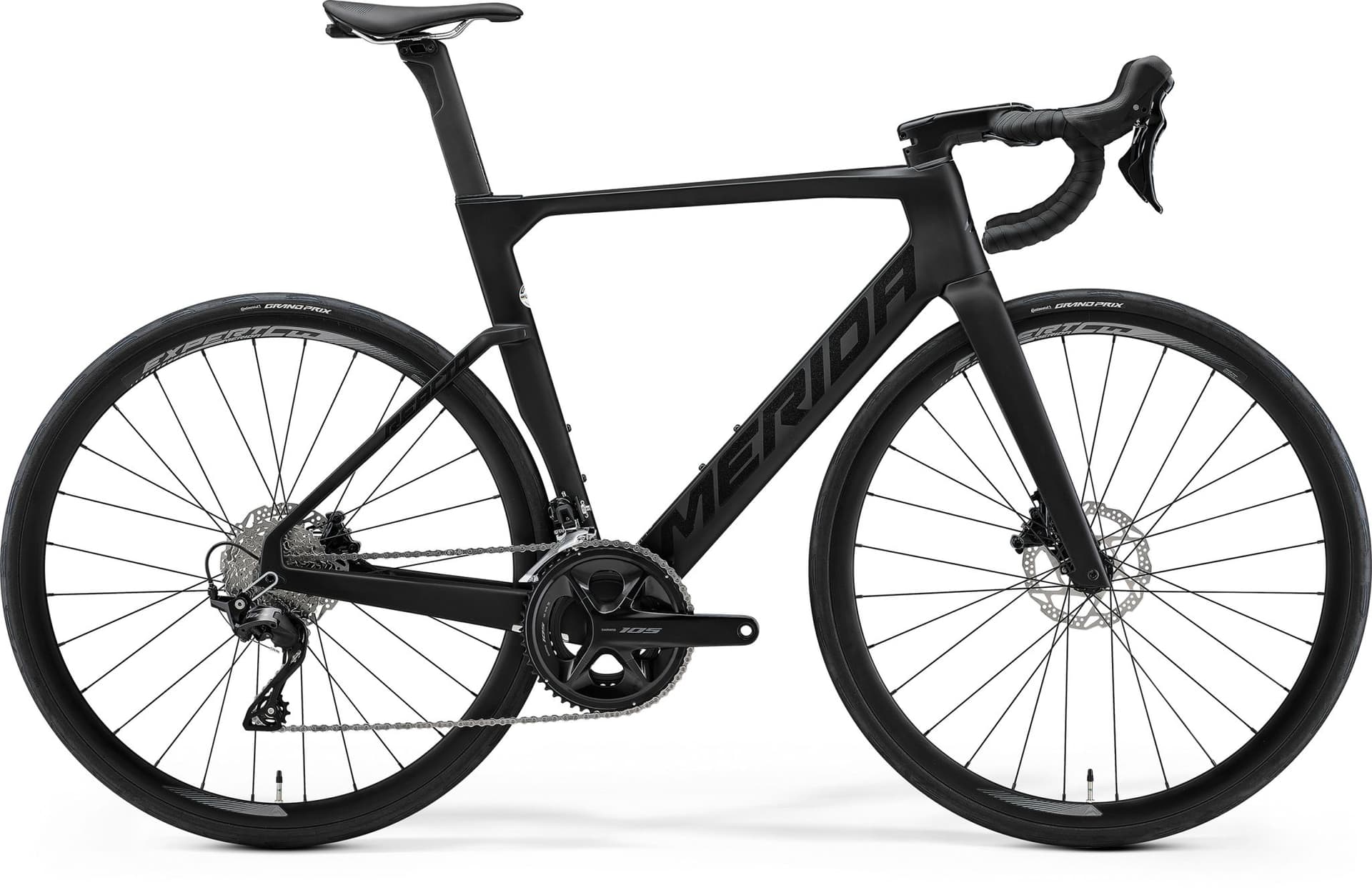 Merida Reacto 4000 SILK BLACK (GLOSSY METALLIC BLACK)