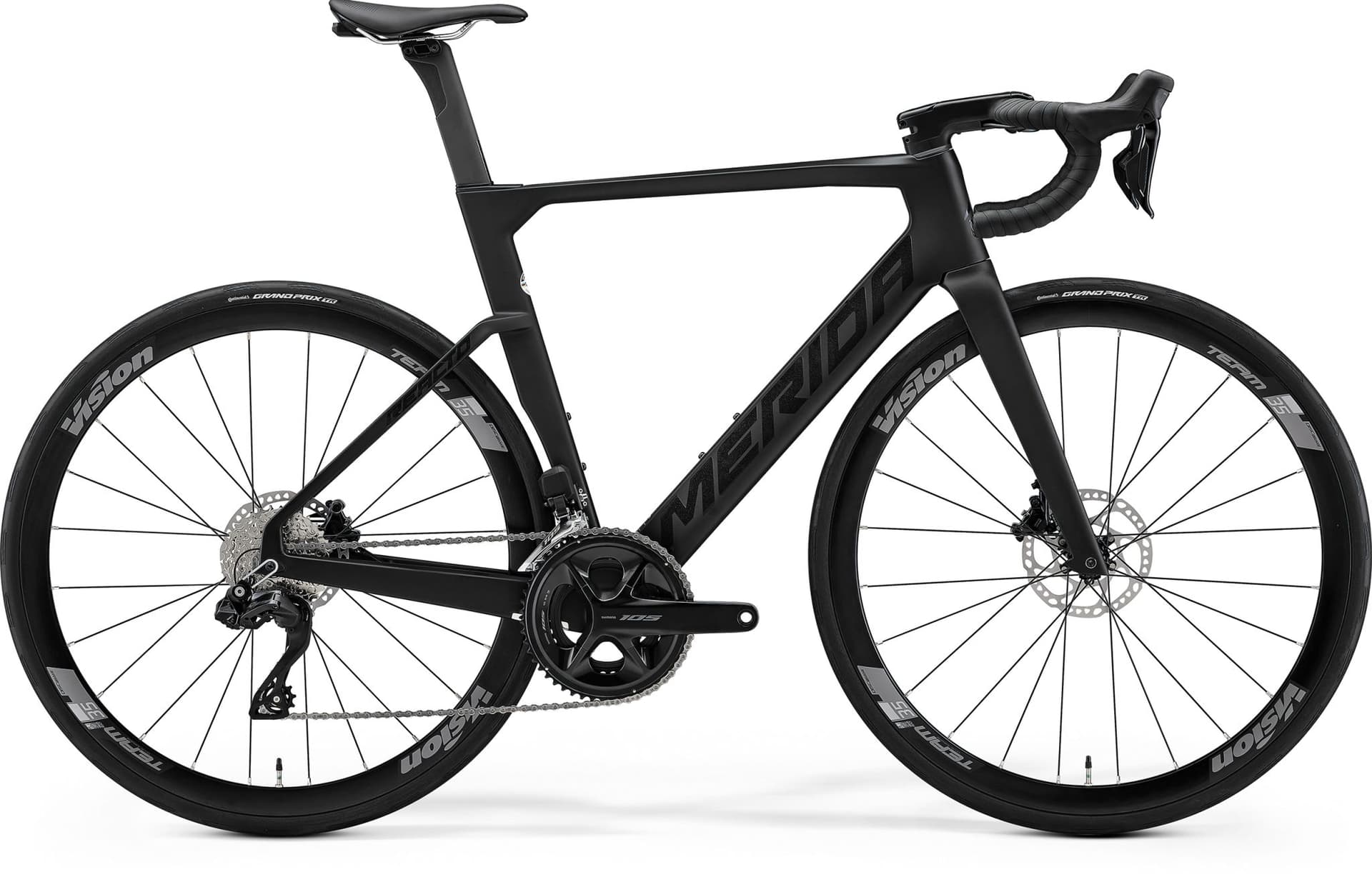 Merida Reacto 5000 SILK BLACK (GLOSSY METALLIC BLACK)