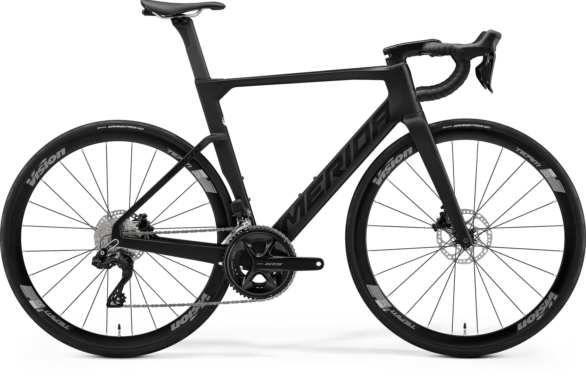 Merida Reacto 5000 SILK BLACK (GLOSSY METALLIC BLACK)