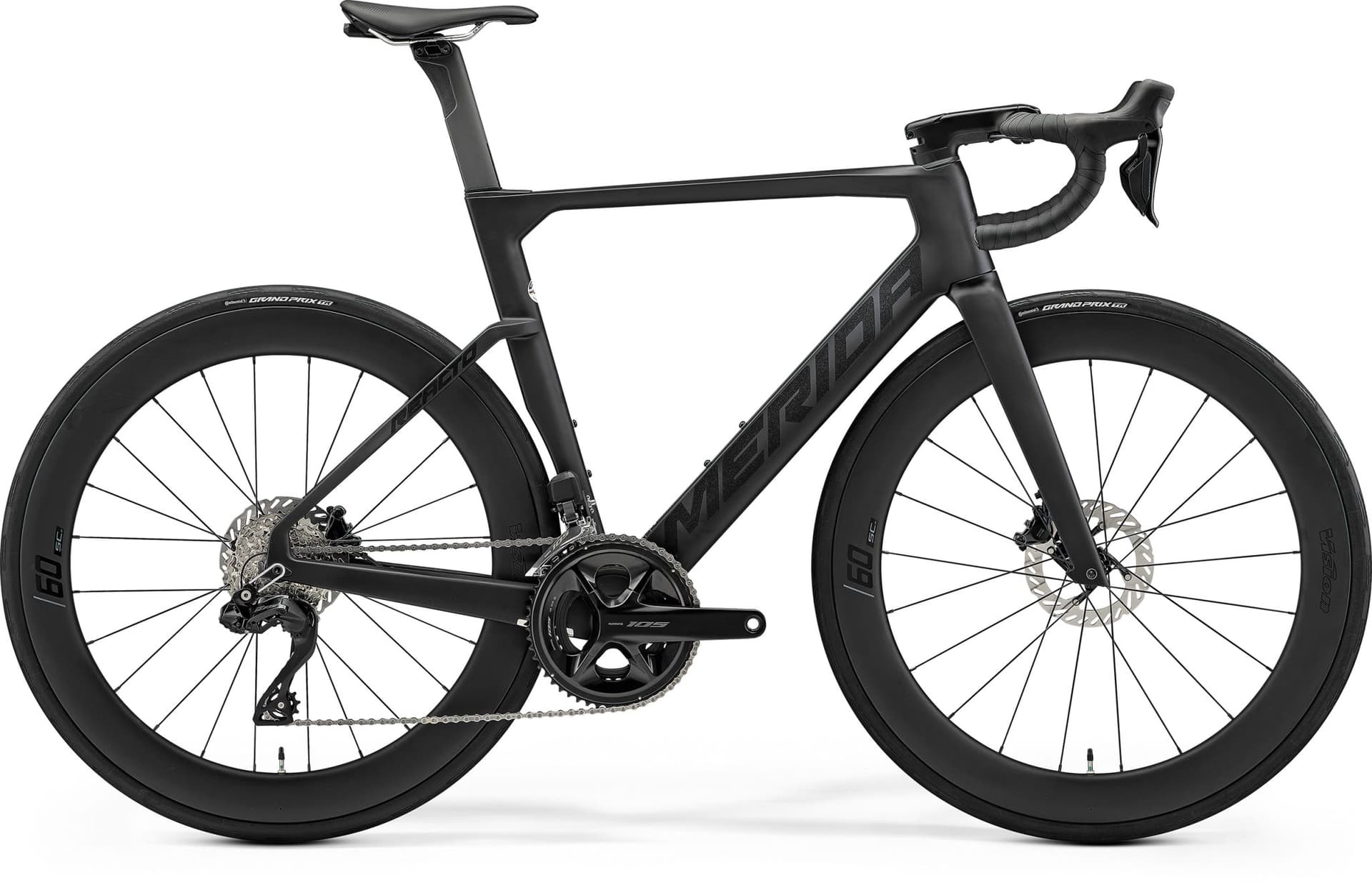 Merida Reacto 6000 SILK BLACK (GLOSSY METALLIC BLACK)