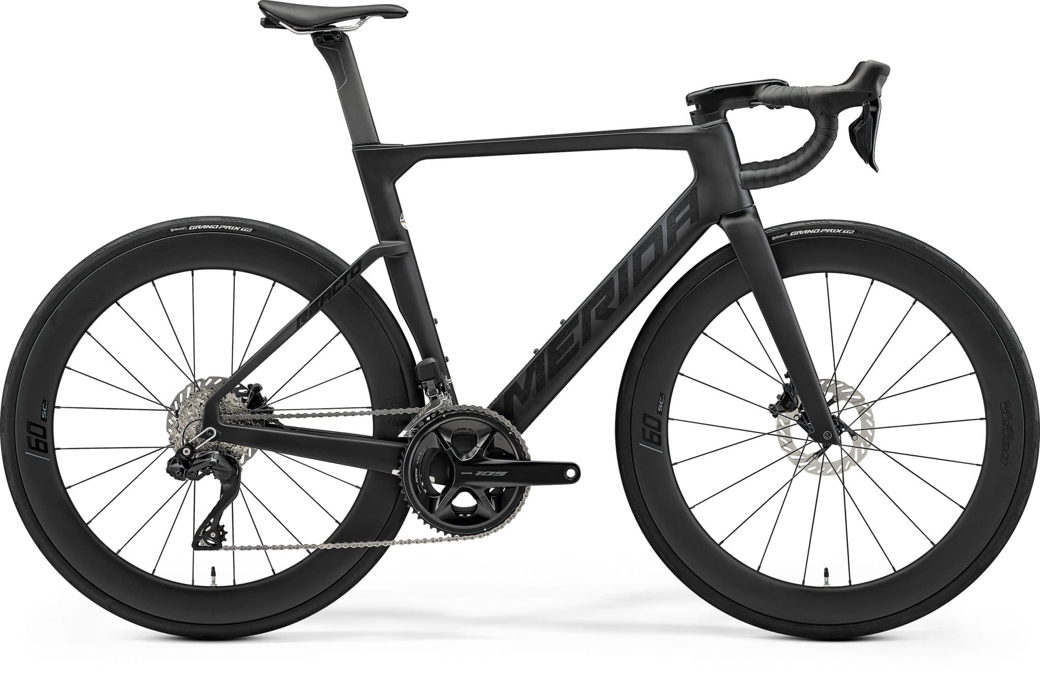 Merida Reacto 6000 SILK BLACK (GLOSSY METALLIC BLACK)