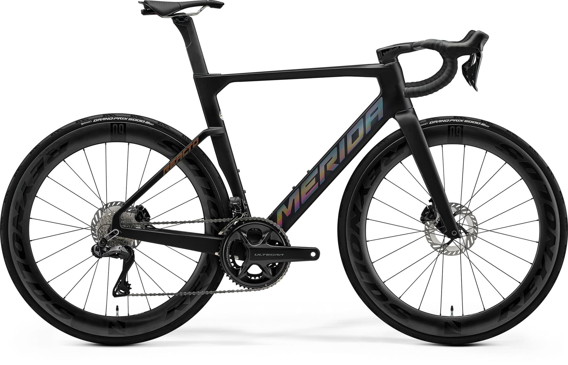 Merida Reacto 8000 SILK BLACK (GLOSSY METALLIC BLACK)