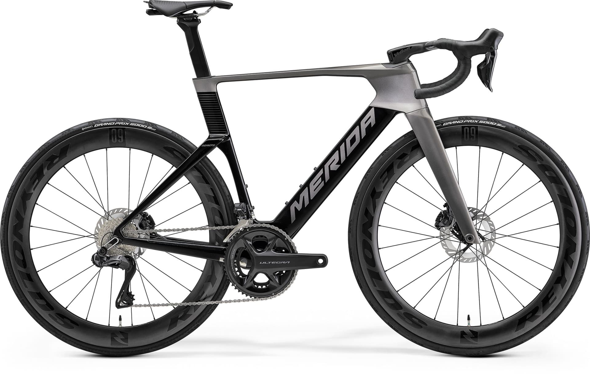 Merida REACTO 8000 GLOSSY BLACK (WARM SLATE GREY)