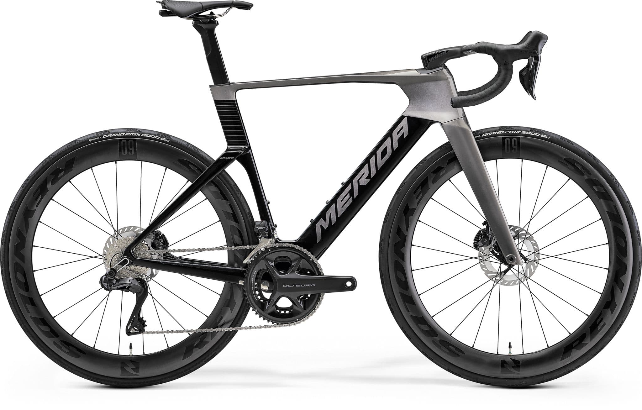 Merida REACTO 8000 GLOSSY BLACK (WARM SLATE GREY)
