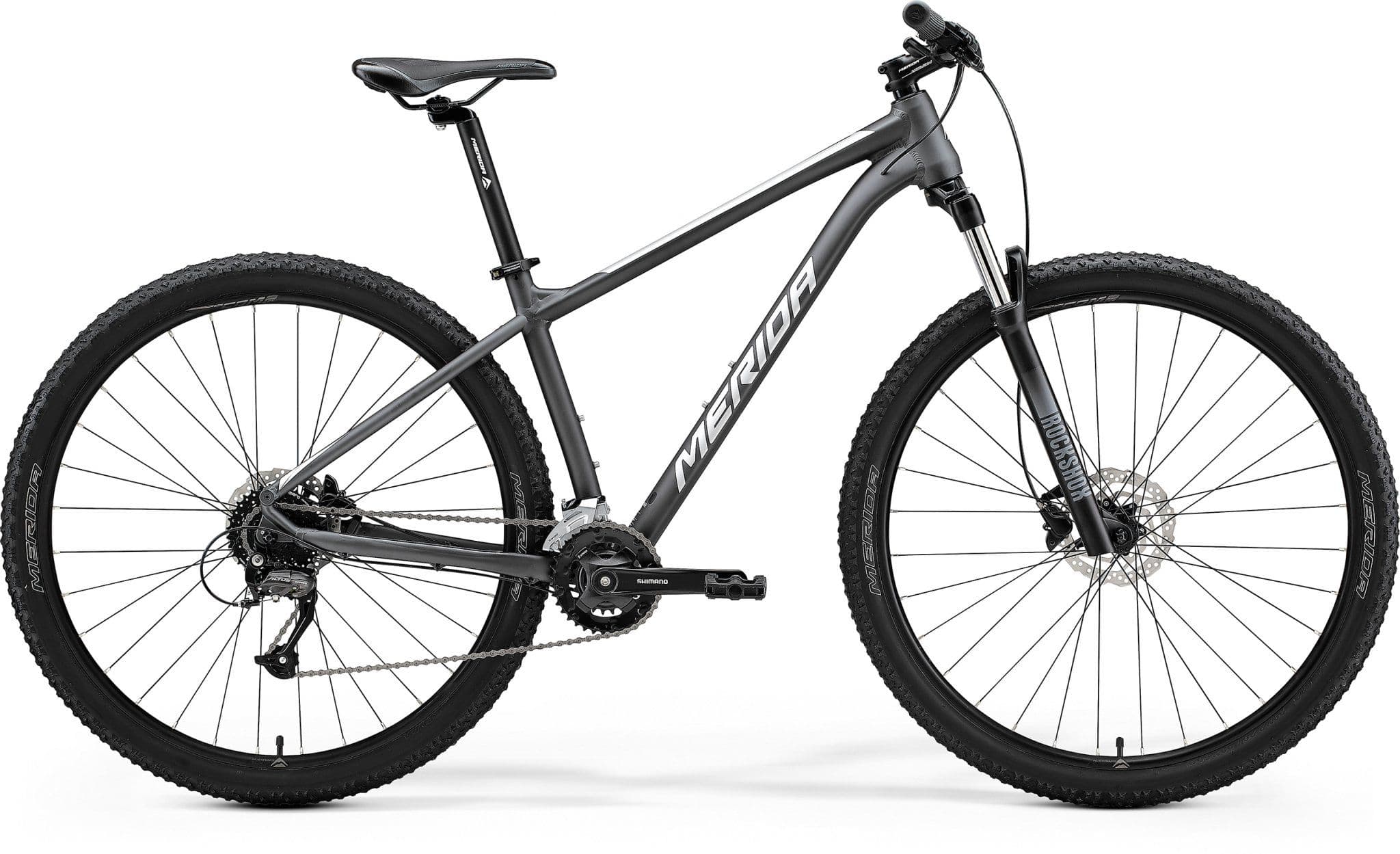 Merida Big Nine 60 Matt Dark Silver / Silver