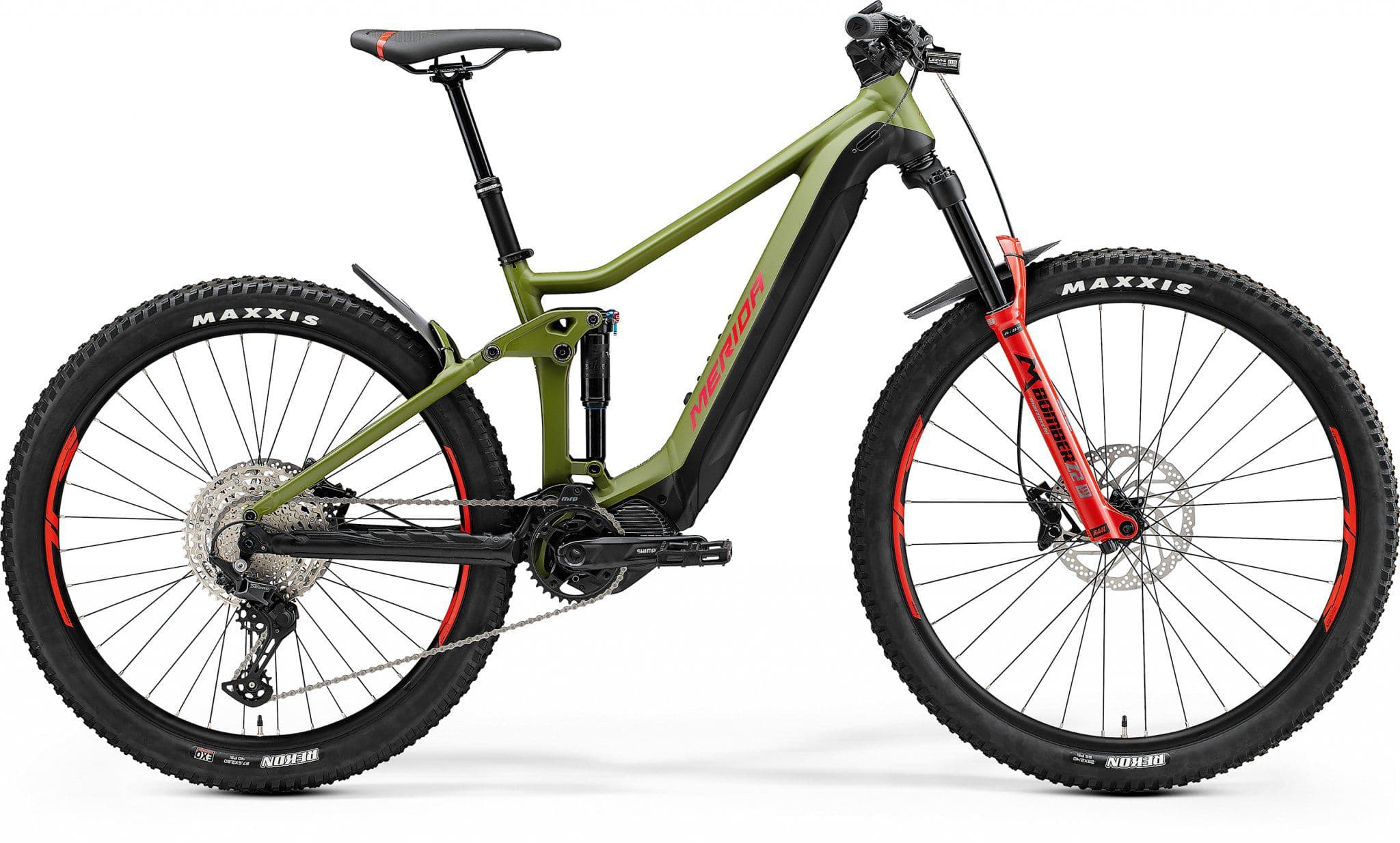 Merida eONE-FORTY 500 Matt Moss Green / Red
