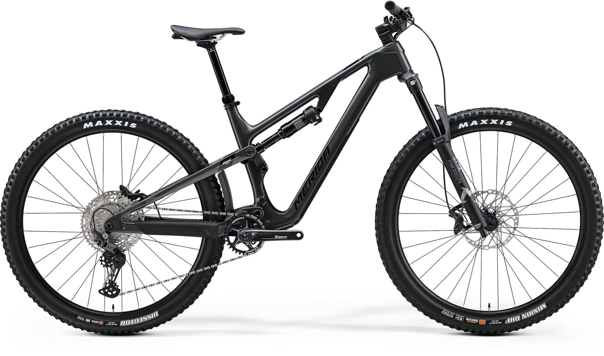 Merida One-Forty 6000 Glossy Dark Silver / Black